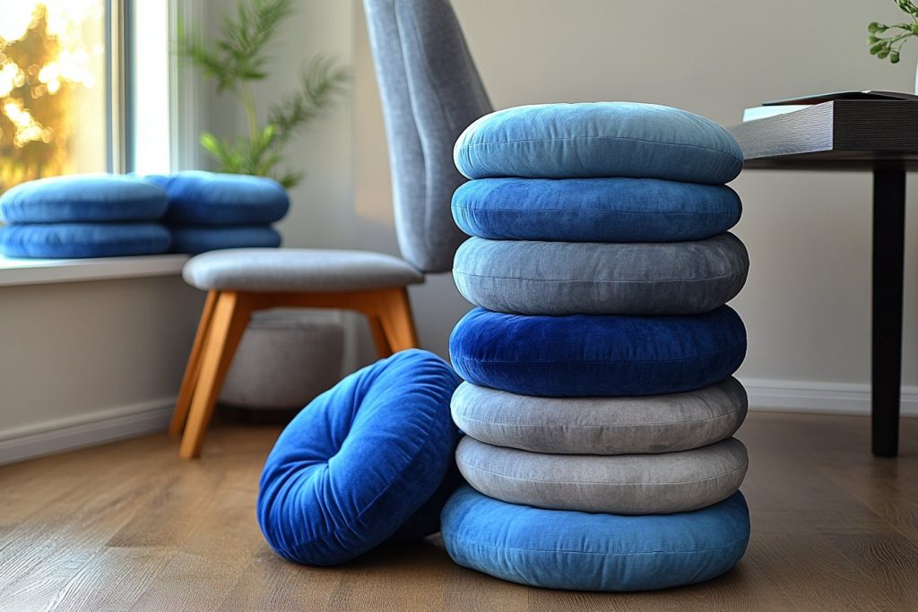 Comment les coussins ronds peuvent améliorer votre espace de travail à domicile
