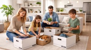 découvrez comment désencombrer votre maison en famille efficacement grâce à la méthode flylady et aux cartons pratiques bankers box. simplifiez votre organisation et gagnez de l'espace facilement.